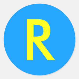 Adesivo Redondo Running Man Sticker