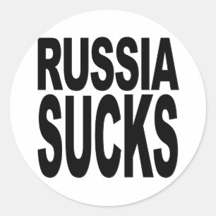 Adesivo Redondo Rússia suga