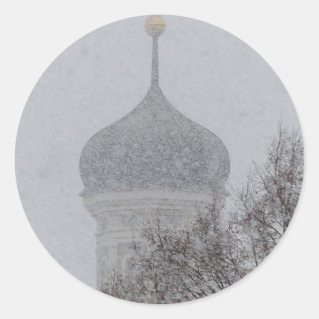 Adesivo Redondo Russo Blizzard (Frente)