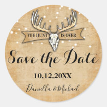Rustic Wedding Save the Date