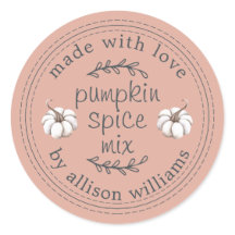Rústica Homemade Pumpkin Spice Mix Dusty Pink