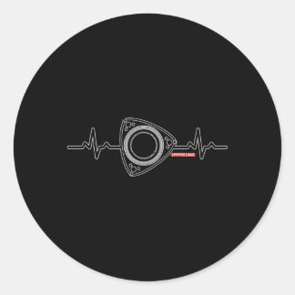 Adesivo Redondo Rx8 Rx7 Ele Batia Escuro