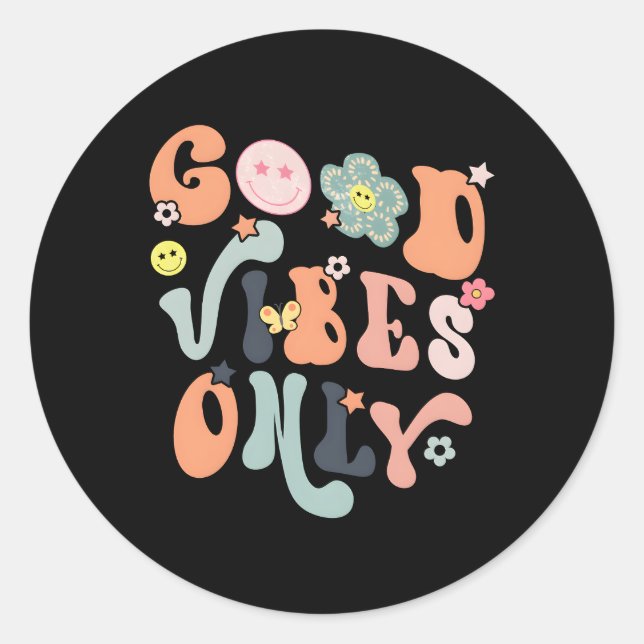 Adesivo Redondo S Apenas Inspiração Positiva Inspirativa (Frente)