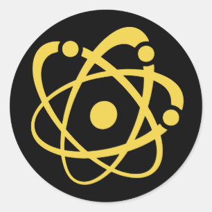 Adesivo Redondo Sabichão atômico