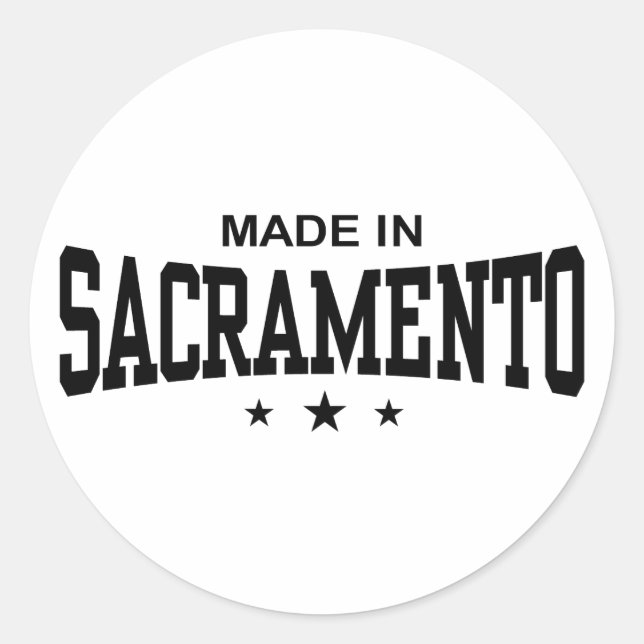 Adesivo Redondo Sacramento (Frente)