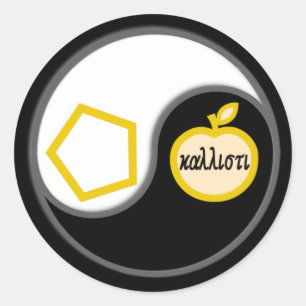 Adesivo Redondo Sacred Chao