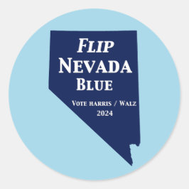 Adesivo Redondo Sacudir Nevada Blue em 2024