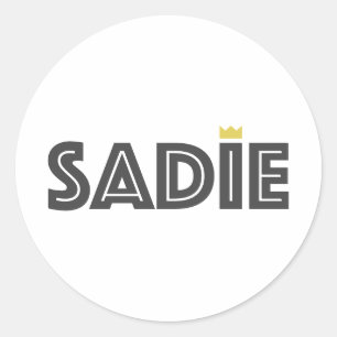 Adesivo Redondo Sadie
