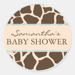 Adesivo Redondo Safari Boy Sticker D