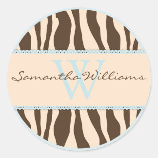 Adesivo Redondo Safari Boy Sticker D ZEB2