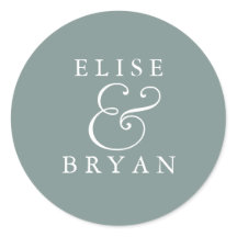 Sage Green - Simples Casamento Elegante Moderno