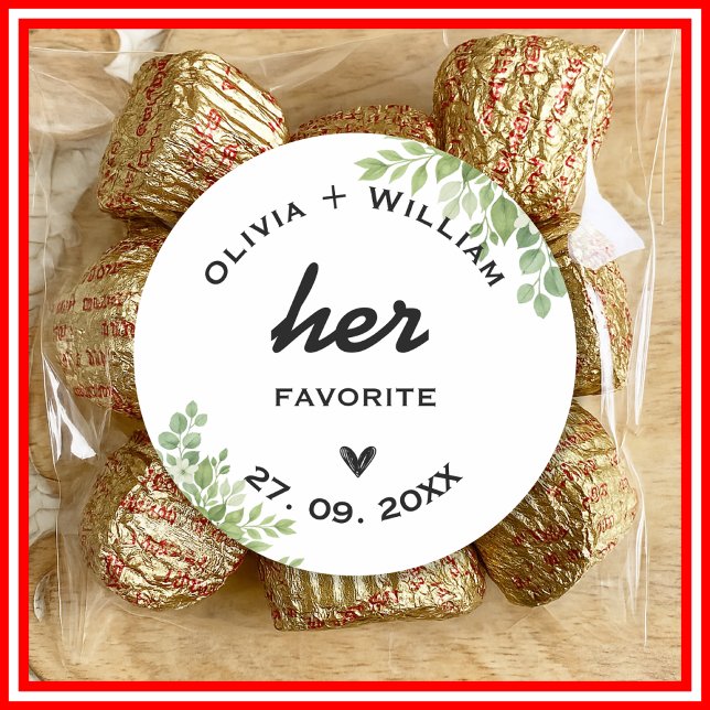 Adesivo Redondo Sage Verde Seu Favorito Seus Favoritos Favoritos (Criador carregado)