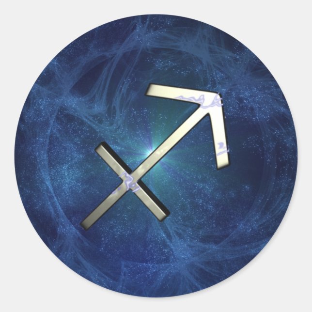 Adesivo Redondo Sagitário (Frente)