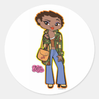 Adesivo Redondo Sagittarius Stickers