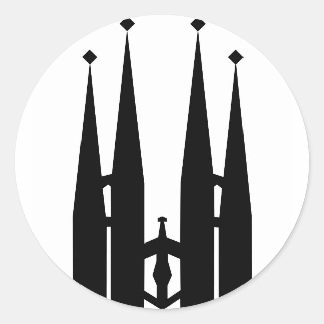 Adesivo Redondo Sagrada Família (Frente)