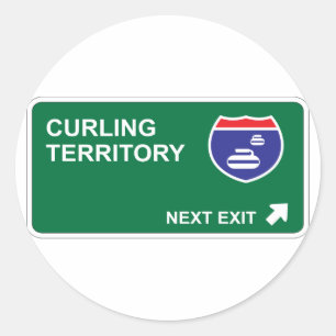 Adesivo Redondo Saída seguinte de ondulação