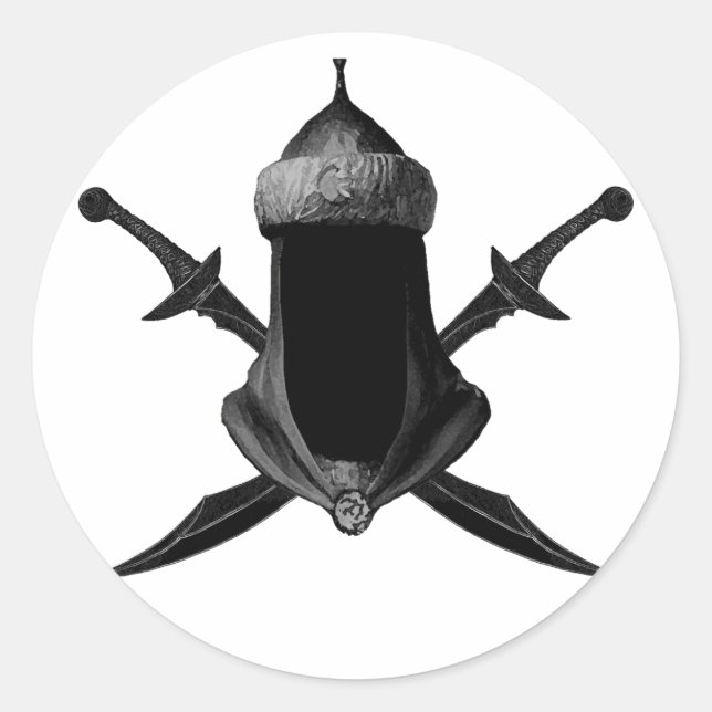 Adesivo Redondo Saif Al Islam (Frente)