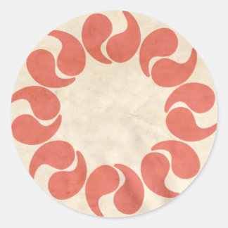 ADESIVO REDONDO SAITAMA