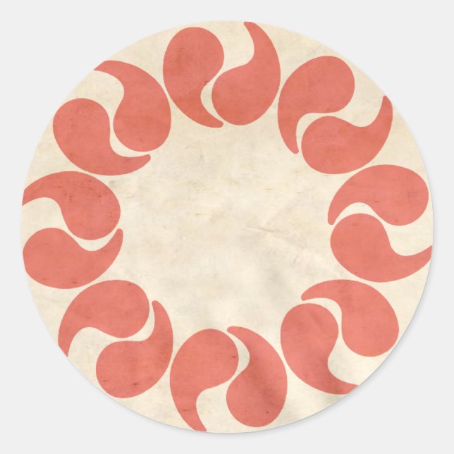 ADESIVO REDONDO SAITAMA (Frente)