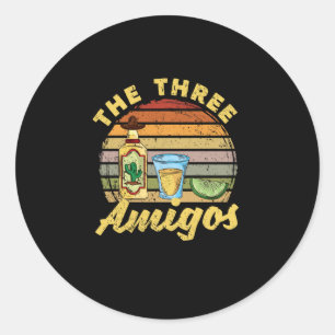 Adesivo Redondo Sal Tequila Limão Partido Fiesta Mexicano