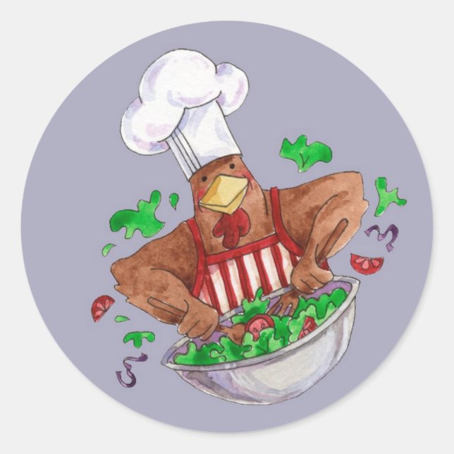 Adesivo Redondo Salada De Tosse (Frente)