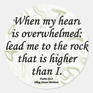 Adesivo Redondo Salmo 61-2