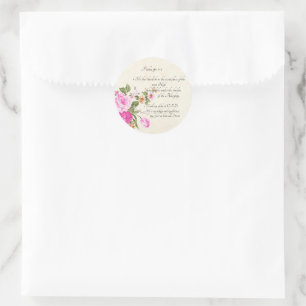 Adesivo Redondo Salmo 91:1-2  