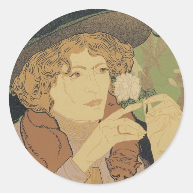 Adesivo Redondo Salon des Cent (Frente)