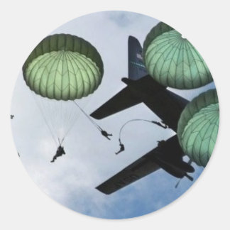 Adesivo Redondo salto aéreo