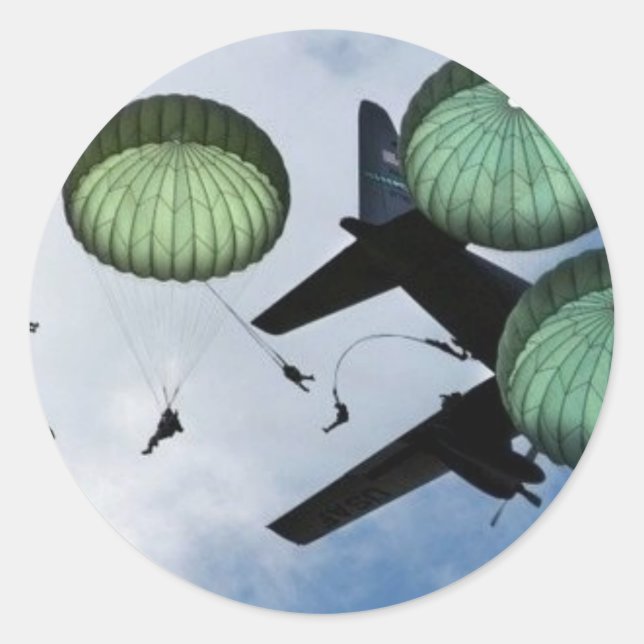 Adesivo Redondo salto aéreo (Frente)