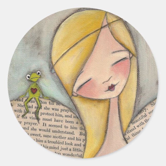 Adesivo Redondo Salto de FAith - Stickers (Frente)