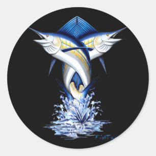 Adesivo Redondo Salto torcido dos espadim