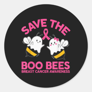 Adesivo Redondo Salve A Mulher Do Cancer De Mama Ees Boo
