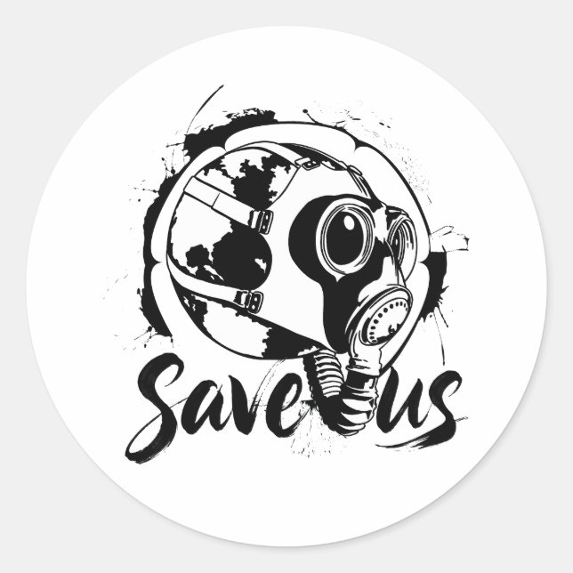 Adesivo Redondo Salve-nos (Frente)