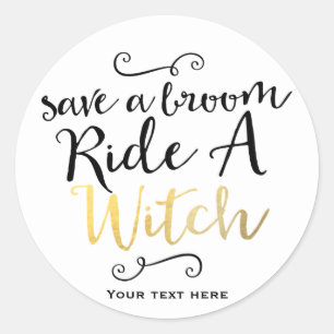 Adesivo Redondo SALVE UMA SALA DE BANHO UM Escrevendo DE Halloween