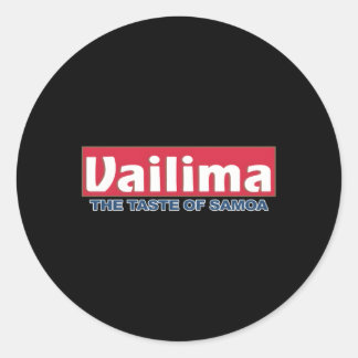Adesivo Redondo Samoan Tribal Vailima