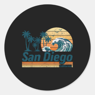 Adesivo Redondo San Diego Group Matching Family Vacching Summer
