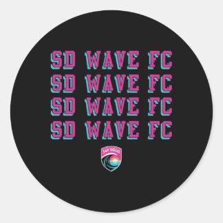Adesivo Redondo San Diego Wave Fc Team Repete San Diego Soccer