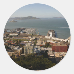 Adesivo Redondo San Francisco View Nº 1-1 Stickers