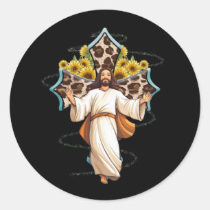 Adesivo Redondo San Judas Jude As Ruas Apóstulas Jude Thaddeus Jes