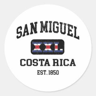 Adesivo Redondo San Miguel, Costa Rica - XXL Athletic