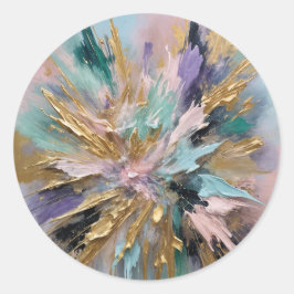 Adesivo Redondo Sangue Cósmico