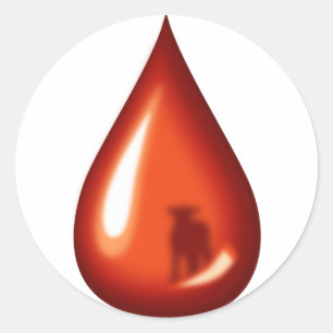 Adesivo Redondo Sangue do Lamb - Jesus