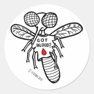 Adesivo Redondo Sangue obtido?