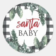 Santa Baby Churras de Bebê de Natal