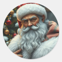 Santa Stickers