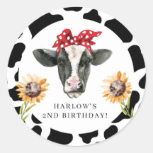 Santa Vaca Fazenda Campo de girassol Aniversário