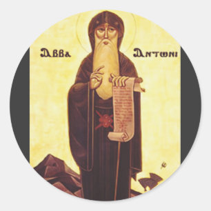 Adesivo Redondo Santo António, o Grande