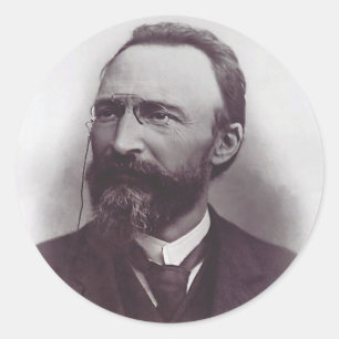Adesivo Redondo Santo Bartolo Longo Apóstolo do Rosário