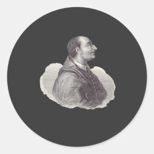 Adesivo Redondo Santo Carlos Borromeo Arcebispo de Milão